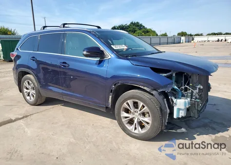 2015 Toyota Highlander Xle из США, поврежденный, VIN 5TDKKRFH1FS065854